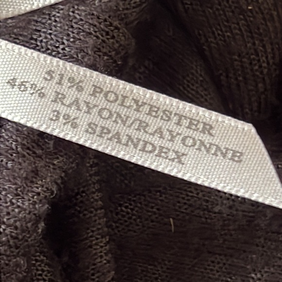 Black Scoop Neck Hi Low Tunic - Picture 6 of 8